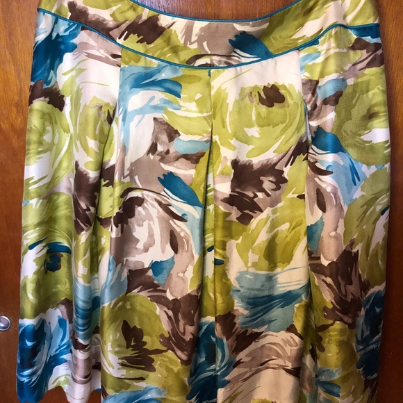 Vintage Silk Floral Skirt from Talbots - Picture 3 of 10